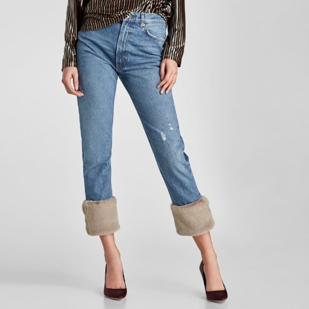 NWT Zara Vintage Jeans - Picture 3 of 6